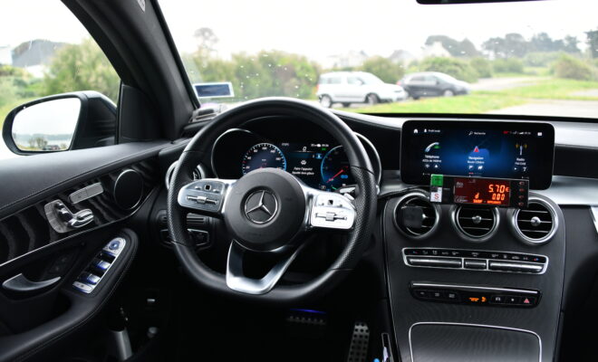 intérieur de la Mercedes GLC